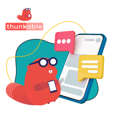 Разработка мобильных приложений в Thunkable. Начало - КИБЕРшкола программирования для детей, компьютерные курсы для школьников, начинающих и подростков - KIBERone г. Митино