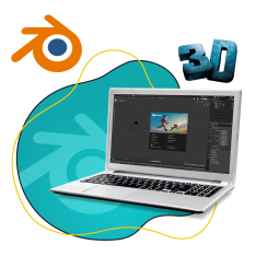 Blender - КИБЕРшкола программирования для детей, компьютерные курсы для школьников, начинающих и подростков - KIBERone г. Митино