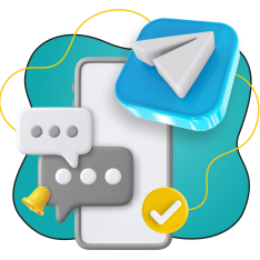 Создание Mini App для Telegram - КИБЕРшкола программирования для детей, компьютерные курсы для школьников, начинающих и подростков - KIBERone г. Митино