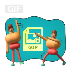 Gif-анимация - КИБЕРшкола программирования для детей, компьютерные курсы для школьников, начинающих и подростков - KIBERone г. Митино