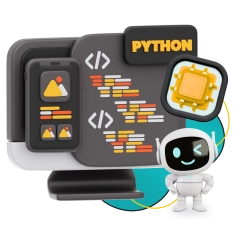 Мой первый сайт с мозгами: Python + AI - КИБЕРшкола программирования для детей, компьютерные курсы для школьников, начинающих и подростков - KIBERone г. Митино