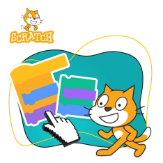 Scratch. Продвинутый уровень – создаём игры, как маленькие разработчики! - КИБЕРшкола программирования для детей, компьютерные курсы для школьников, начинающих и подростков - KIBERone г. Митино