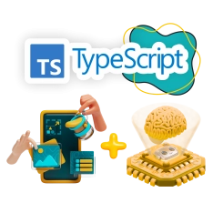 TypeScript + AI: создаём умные веб-приложения - КИБЕРшкола программирования для детей, компьютерные курсы для школьников, начинающих и подростков - KIBERone г. Митино