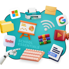 Цифровая база для школьника - КИБЕРшкола программирования для детей, компьютерные курсы для школьников, начинающих и подростков - KIBERone г. Митино