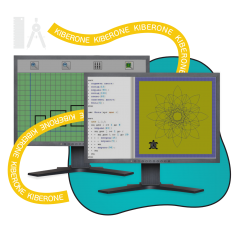 Исполнители чертежник и черепашка - КИБЕРшкола программирования для детей, компьютерные курсы для школьников, начинающих и подростков - KIBERone г. Митино