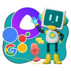 Голосовой помощник Алиса - КИБЕРшкола программирования для детей, компьютерные курсы для школьников, начинающих и подростков - KIBERone г. Митино