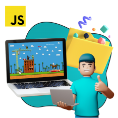 Программирование на JavaScript. Учимся создавать игры! - КИБЕРшкола программирования для детей, компьютерные курсы для школьников, начинающих и подростков - KIBERone г. Митино