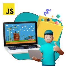 JavaScript + AI. Проектное обучение + геймификация + AI-помощники - КИБЕРшкола программирования для детей, компьютерные курсы для школьников, начинающих и подростков - KIBERone г. Митино